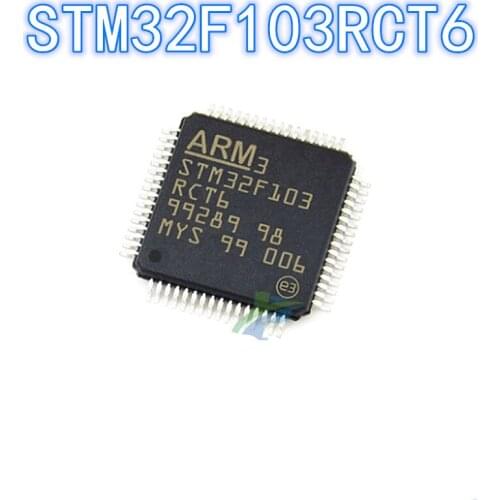 1PCS 100% new original authentic STM32F103RCT6 QFP-64 32F103RCT6 QFP64 32-bit microcontroller