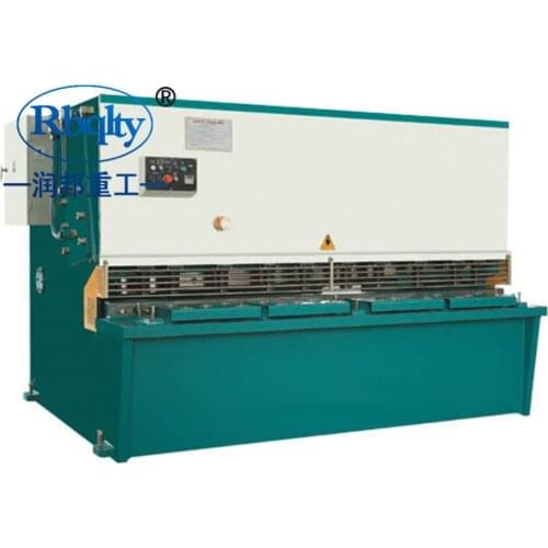 4mm 6 meters metal sheet hydraulic swing type shearing machine