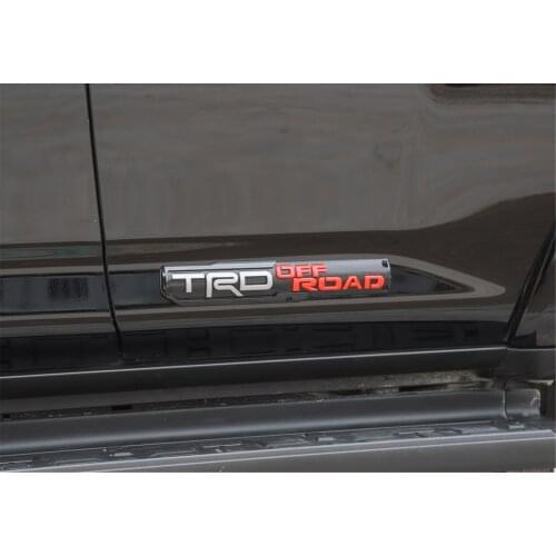 TRO Car Emblem Badge Decal Sticker Cover Trim for Toyota 4Runner Stylish Car Accessories Exterior Decoration Brand New