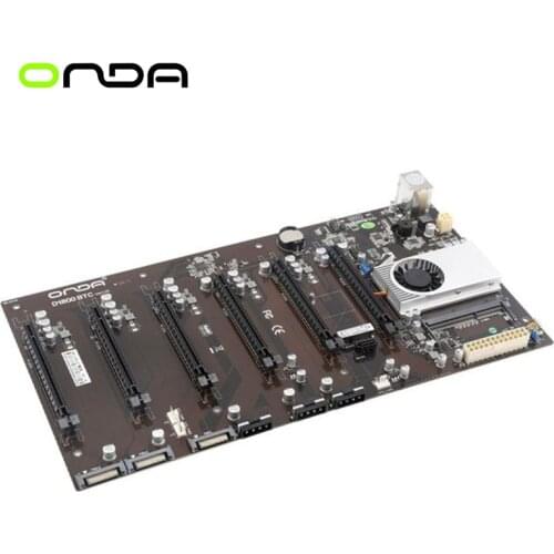 B250 MINING EXPERT 6GPU 6PCI-E X16 6Video PCI-E For Onda D1800 BTC CPU Motherboard Socket DDR3 Mainboard