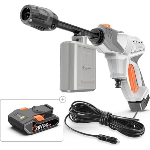 Wireless High-pressure Car Washer Portable Car Water Gun Home Use Lithium Battery Charging Car Power Converter Car Wash Artifact