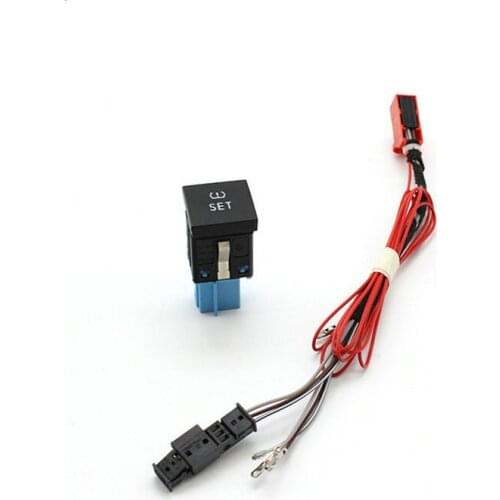 For Golf 6 MK6 Jette 2006-2011 Tire pressure monitoring switch Set switch plug Cable 56D 927 121