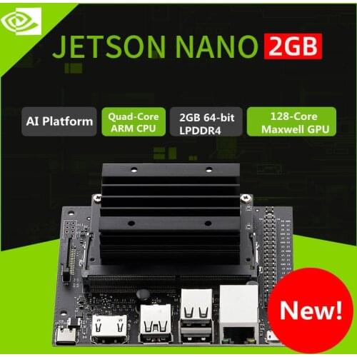 Nvidia Jetson Nano 2GB Demo Board Developer Kit Linux AI Platform Learning Development Board Mini Computer for AI and Robotics