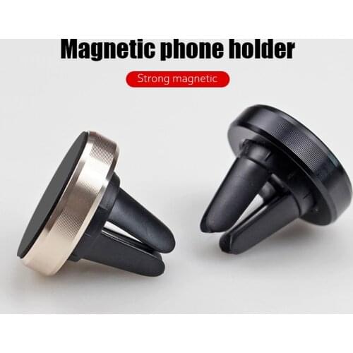 360° Rotatable Ventilation Hole Magnetic Car Bracket Suitable for GPS Navigation Universal Magnet Car Bracket