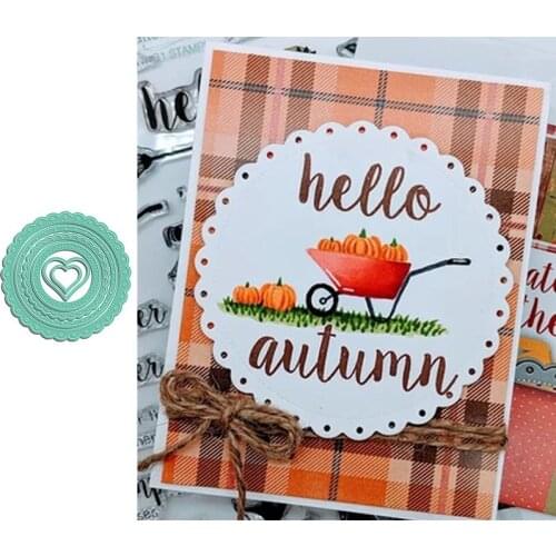 Circle Frame Metal Cutting Dies for Scrapbooking and Card Making Paper Craft 2020 New die cuts