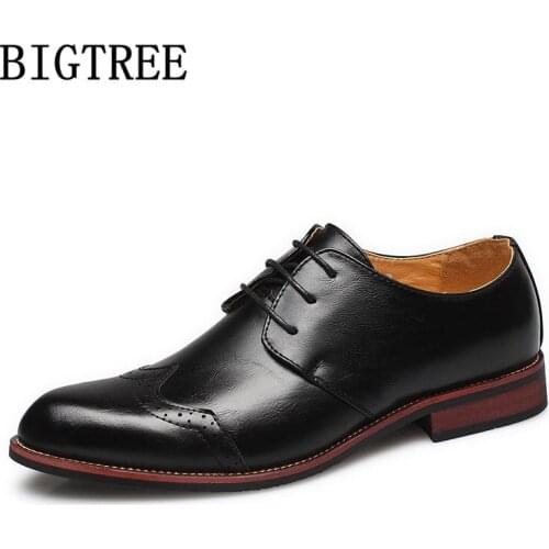 Fashion Brogues Wedding Shoes Men Elegant Shoes For Men Oxford Shoes For Men Italian Designer Sapato Social Masculino Ayakkabı