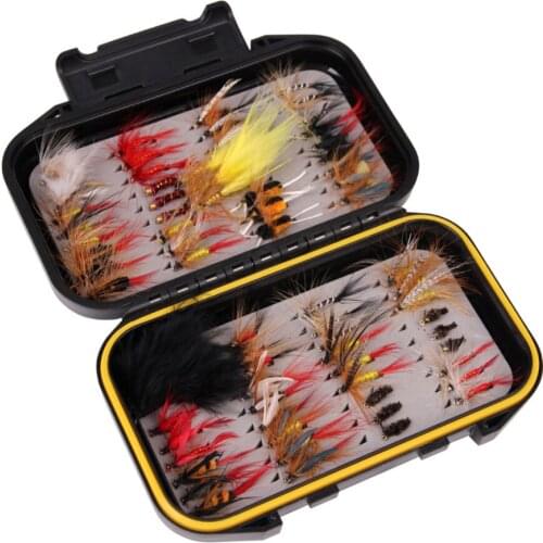 Soft Fishhook Fake Fishing Bait Curved Hard Anti-Corrosion Plastic Box Male Gift Sturdy Fly Pest Hooks Fishing Tackle Lure