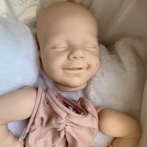 NPK NEW reborn doll kit Saskia doll model Rebirth Infant doll Mould 100% authentic original collectibles