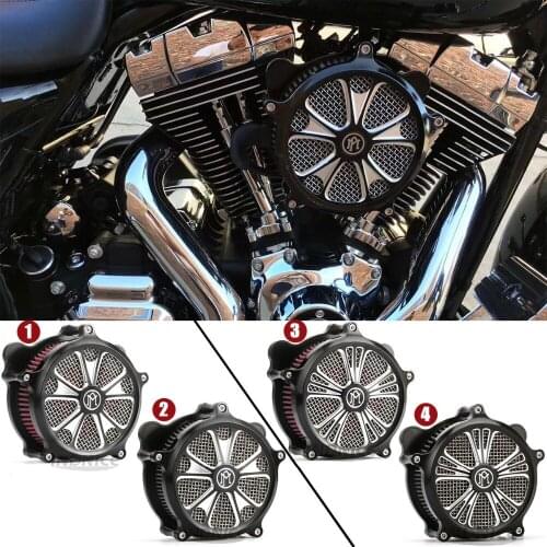 CNC Domino pm air inflow Cleaner for harley air intake kit for harley sportster xl883 1200 air filters sportster 883 2006-2018