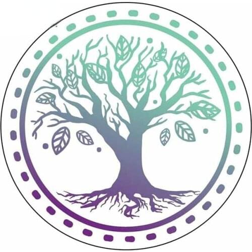 3D Tree of Life Simplicity Car Stickers Surfboard Laptop Personality Trunk VAN Decal Vinyl Car Decoration Stickers Kk13*13cm