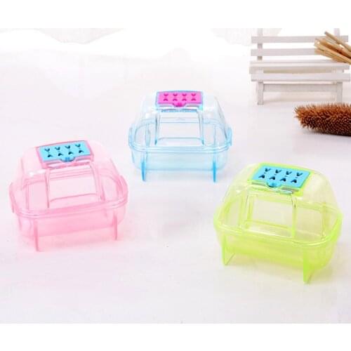 Hamster bath supplies small bathroom deodorization bathroom hamster toilet Golden Bear toilet hedgehog bathroom small