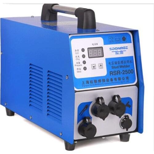Brand new RSR-2500 capacitor discharge stud bolt plate welder for welding bolt plate insulationnail Fast Shipping RH