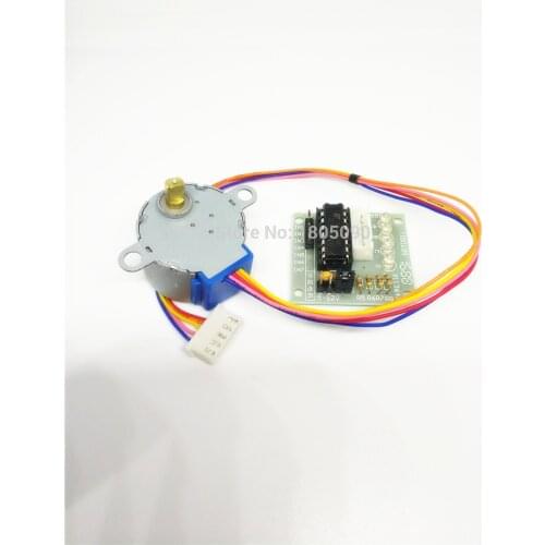 1pcs New Brand 28BYJ-48 DC 5V Reduction Step Motor ULN2003 Gear Stepper Motor 4 Phase Step Motor for arduino Free shipping