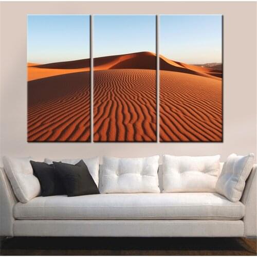 New 3 Pieces/sets Canvas Art Canvas Paintings 3 Panels Desert Stickers Nordic Decorations For Home Wall Art Prints Canvas