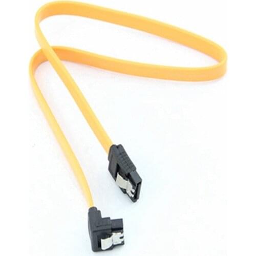 45CM SATA 3.0 III SATA3 6Gb / s SSD Hard Drive Data Direct / Right Angle Cable gadget sata 7 cable A30