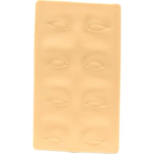 5pcs 3D eyebrow Tattoo practice skin permanent makeup training skin Set for beginner free shipping