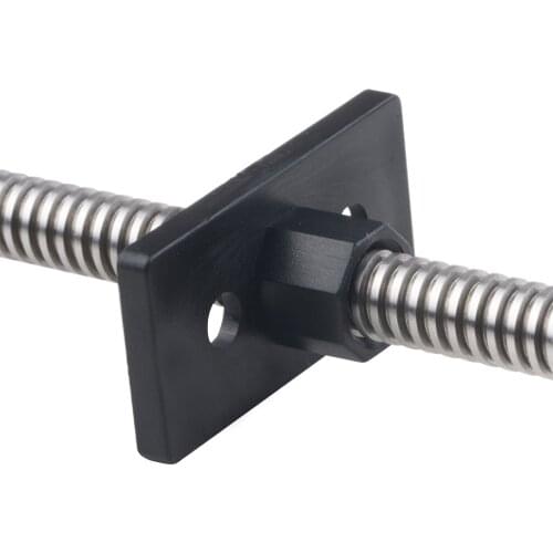 3d printer accessories T openbuilds type anti-backlash nut block T8 screw 8mm screw pitch 2mm lead 2/4/8mm 1pcs