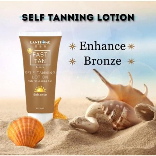 Bronze Self Sun Tanning Enhance Lotion Day Tanning Cream In Body Natural Lotion Suntan Cream Skin Natural Darken