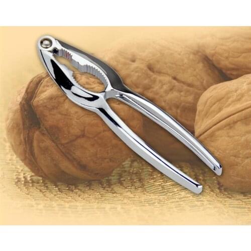 Zinc Alloy Quick Walnut Cracker Nutcracker Sheller Nut Metal Pecans Crab Opener Kitchen Tool