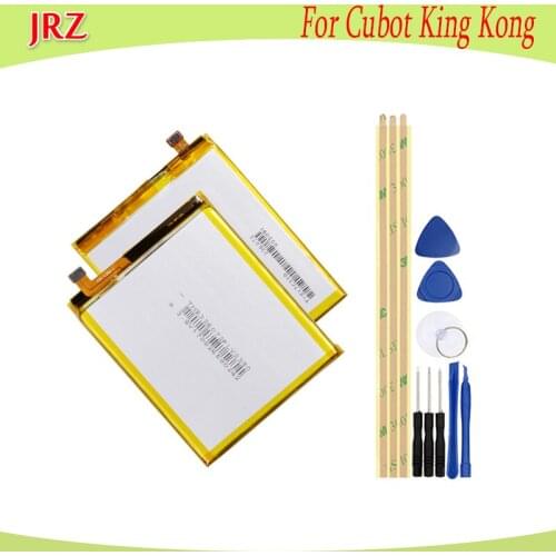 JRZ 3.8V 4400mAh battery For Cubot KingKong phone Replacement Batteries Bateria with tools
