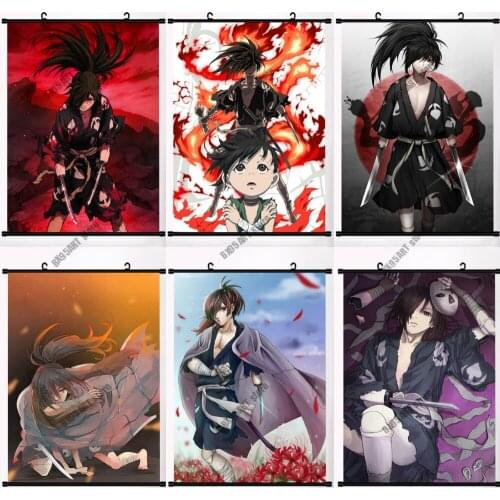 Canvas Painting Japanese Anime Dororo Hyakkimaru Wall Art Prints Posters Room Decor Pictures for Bedroom Home Decoration Gift