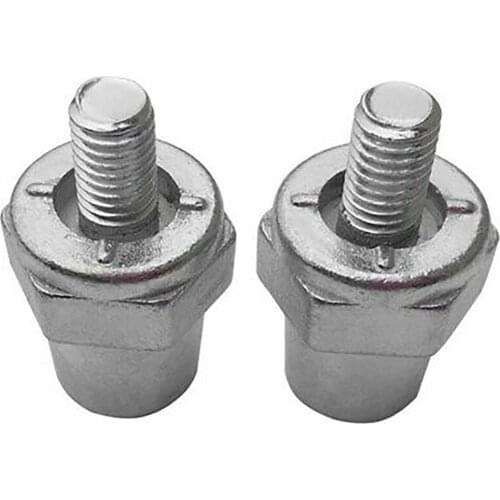Truck Battery Terminal Posts Zinc Alloy Battery Terminal Connectors Silver