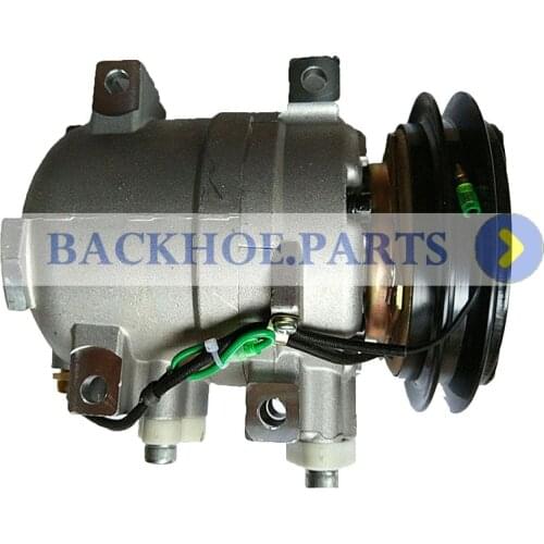 24V Zexel DKV-14C A/C Compressor 11N6-90040 for Hyundai Wheel Loader HL730-7 HL740-7 HL757-7