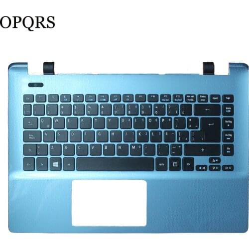 New Latin Keyboard For Acer Aspire E14 E5-411 E5-411G E5-421G E5-471 LA Laptop Keyboard with Palmrest cover AEZQ0L01010