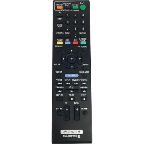New Remote Control for SONY RM-ADP053 RMADP053 BDVF7 BDVT57 BDVE370 BDVE470 BDVE570 BDVT77 BDVE870 BDVT37
