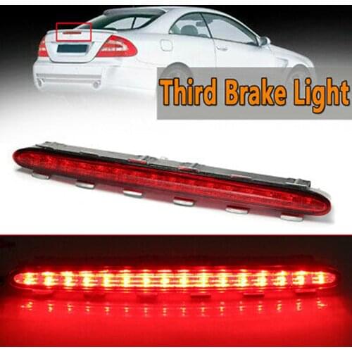 Plastic Third Brake Light For Mercedes CLK (W209) 02-09 3rd Third Brake Light Centre Rear Boot Stop Light
