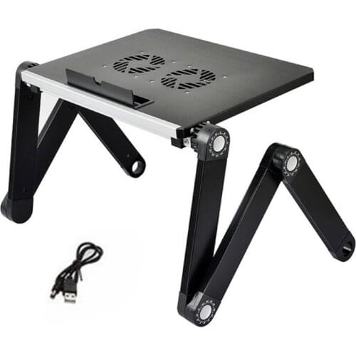 Laptop Bed Tray,Desk Adjustable Laptop Bed Table Foldable Laptop Stand With Storage Drawer For Eating