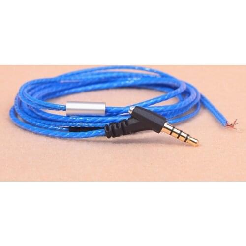 DIY earphone cable with mic Fully compatible headphone wire