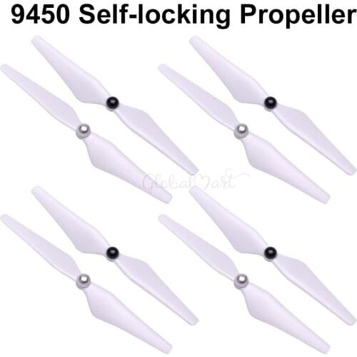 4 Pairs Upgrade Version 9450 9*4.5 Self-locking Propellers Prop CW CCW for Phantom2 Vision S500 RC Parts