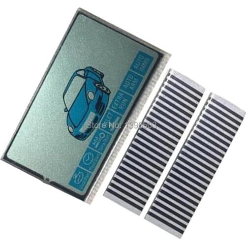 B9 flexible cable + B9 LCD display Zebra Paper for Keychain Starline B9 lcd remote control key Jaguar ez-one KGB FX-7 FX7 EX-8