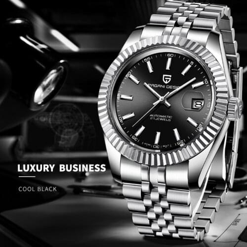 PAGANI 2019 New Mens Watches Top Brand Luxury Watch Men Automatic Mechanical Watch Men Business Waterproof 100M Montre Homme