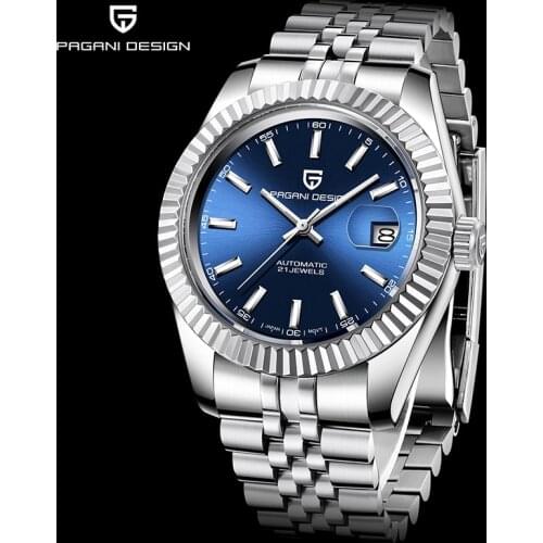 PAGANI DESIGN Japan NH35A Mechanical Movement Automatic Watch Men Top Luxury Brand Wristwatch Stainless Steel Sports Clock 2020