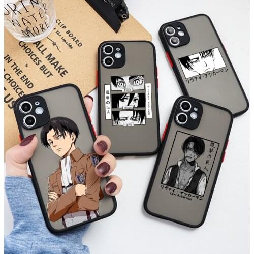 Anime Japanese Attack On Titan Phone Case For iphone 11 12 Pro Max 12 Mini XS Max 8 7 6S Plus XR Xs X SE 2020 Bumper Fundas Capa