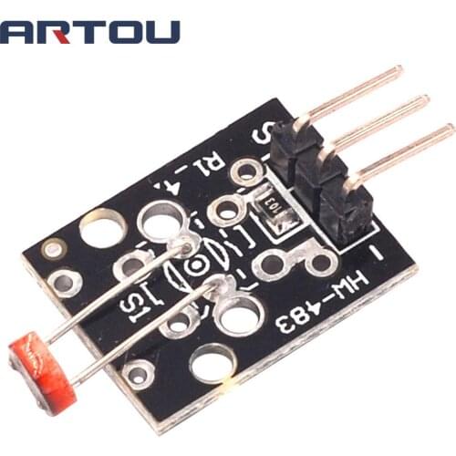KY-018 3pin Optical Sensitive Resistance Light Detection Photosensitive Sensor Module for arduino DIY Kit KY018