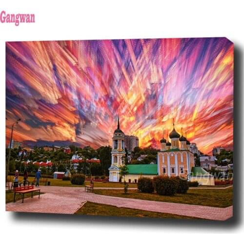 Картины-раскраски по номерам Gangwan China At AliExpress