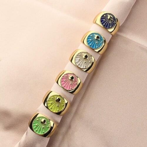 Женские золотые кольца INGCHAU China At AliExpress