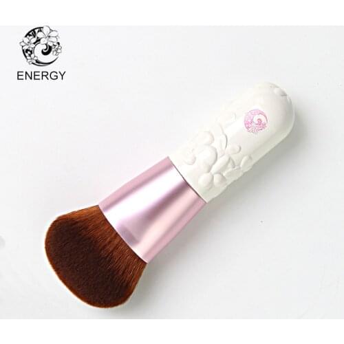 ENERGY Brand Camellia Foundation Kabuki Brush Makeup Brushes Make Up Brush Pincel Pinceis Maquiagem Brochas Pinceaux S36NP