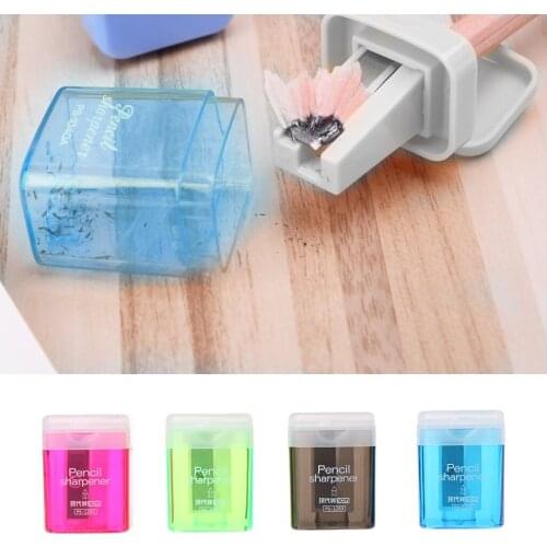 Mini Manual Pencil Sharpener Hand Portable Desktop Tool Student School Supplies