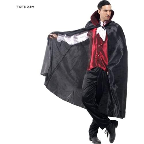 Man Vampire Scary Cosplay Adult Halloween Dracula Costumes Purim Carnival parade Masquerade Nightclub Bar Role Play Party dress