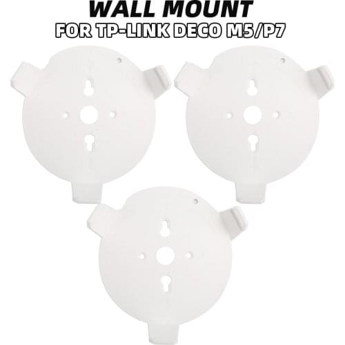 Wall Mount for TP-Link Deco M5/P7 Whole Home Mesh WiFi System, Sturdy Bracket Holder for Deco M5 Router/P7 Router Wall Holder