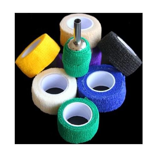 Non-woven Fabrics Tattoo Accessory Grip Tool Disposable Self-adhesive Elastic Bandage Handle Supply Brand New Grip Tool TG2119