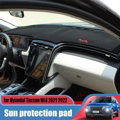 For Hyundai Tucson NX4 2021 2022 car front dashboard to avoid light and sun protection anti-skid pad decoration