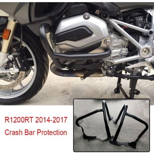 For BMW R1200RT 2014 2015 2016 2017 R 1200 RT Front Engine Guard Highway Crash Bar Protection Bumpers Motorcycle Accessories