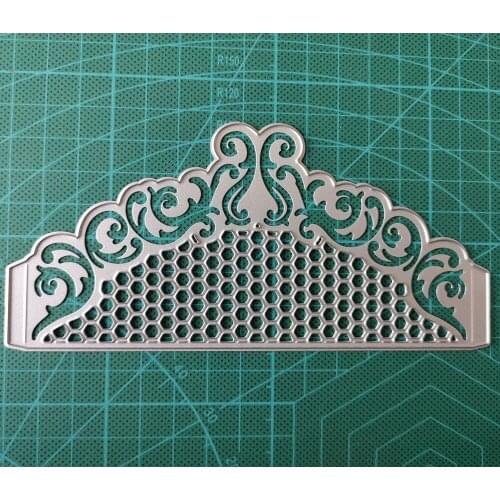 Semicircle Lace Dot Decoration Metal Cutting Dies Stencil Scrapbooking Photo Album Card Paper Embossing Craft DIY Dies Cut