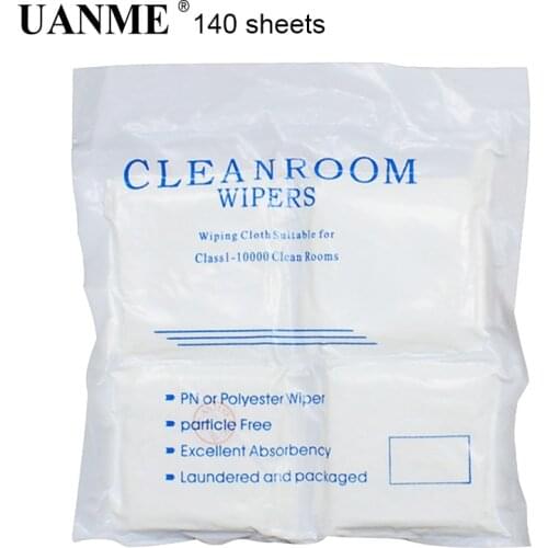UANME 140Pcs 350Pcs/Bag Soft Cleanroom wiper cleaning Non Dust Cloth Dust Free Paper Clean LCD Repair Tool