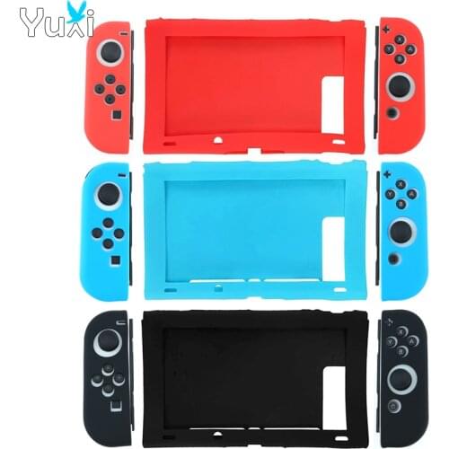 YuXi Silicone Protective Case Dustproof Shockproof Shell Game Accessories For Nintend Switch NS Joy-Con Console Controller